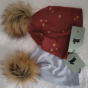 Little & Lively Baby Hats Size 6-24m X2